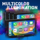 Boss 6 75  Touchscreen Double Din Car Stereo Receiver Apple Carplay Android Auto