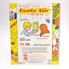 Vintage At County Fair Everybody Wins Pinball Travel Game Carnival