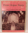 Schuler s Piano-organ Duets No  1 Sheet Music Book Spiral Bound 1961
