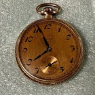 Elgin 14k Gold Filled Wadsworth Pocket Watch Art-deco Manual Wind Size 12 Works 