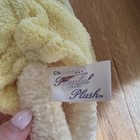 Russ Precious Plush Bunny Rabbit Stuffed Animal Yellow white 1998 Soft Easter