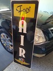 Indy 500 Sign Metal Wings Flags Indianapolis Motor Speedway Free Air Ims Gas Oil