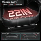 Big And Tall Gaming Chair 400lb With Footrest Ergonomic Lumbar Pillow For Office