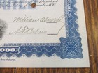 1895 Alaska United Gold Mining Stock Certificate Blue Signed William Alvord  Z