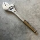 Vintage Proto Usa 16    Chrome Adjustable Wrench No  716 Tt472