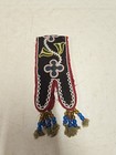 Antique Native American Indian Beaded Decorative Octopus Fire Bag Belt Sash 