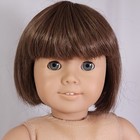 18  American Girl Doll Early 90 s Pleasant Company Molly W  Short Bob Hair Cut