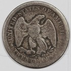1875-s Twenty Cent Piece   Natural Uncleaned   Vg Detail   207991