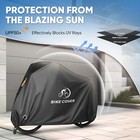 Large Bicycle Waterproof Cover Rain Uv Dust Protector Outdoor Storage For Bikes
