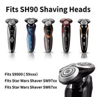 Sh90 Replacement Heads  with Whole Base  For Philips Norelco Series 9000 Shavers