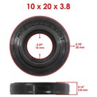 Caltric Water Pump Oil Seal 10x20x3 8 For Suzuki Quadracer 09282-10013 1986-1992