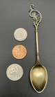 Vintage Plique A Jour Norwegian Sterling Silver   Enamel Spoon Great Condition