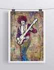 Thin Lizzy Phil Lynott Poster  Thin Lizzy Music Tribute With Free Shipping Us