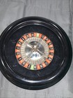 Vintage Club Roulette Wheel Game Set Box Includes Wheel Chips Mat Ball