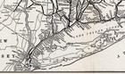 1941 Antique New York New Haven And Hartford Railroad Map Railway Map 2909