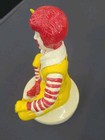 Vintage 1970   s Ronald Mcdonald 7    Plastic Piggy Bank-no Stopper Free Shipping