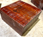 Beautiful Exotic Bloodwood Bowl Lathe Turning Blank Lumber Wood 8  X 8  X 3 