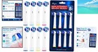 8 Pack Oral-b Toothbrush Heads  Precision Design With Color Rings For Easy Use