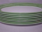 Set Of 8 Arcoroc Professional Brush Green Oval Serving Plates 11 5  X 8 5 