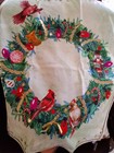 Anthropologie Dish Towel Peck The Halls Dishtowel Guest Towel       Beautiful New