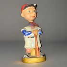 Vtg 50- 60s Japanese Baseball Bobblehead Figurine Nodder Hand Paint Rare Variant