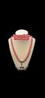 Shango  3 Eleke   Collar Santeria Lucumi Ifa Yoruba