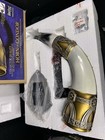 United Lord Of The Rings Lotr Horn Of Gondor Polished Brass Horn Replica Prop