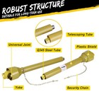 Pto Shaft Pto Drive Shaft 1-3 8 x6 39 -55   43 -61 6 Spline Tractor End Slip