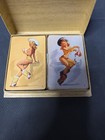 1940s Vintage  quick On The Draw  Double Deck Pinup Playing Cards