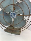 Vintage Ge Fan - General Electric Aqua Blue Fan W  White Cage F13s107 Rehab
