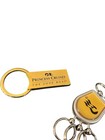 Set Of 2 Princess Cruises The Love Boat Keychains Multi Key Ring Yellow Metal