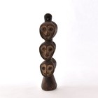 African Wooden Statue   Lega Tribe Figure   Tribal Home D  cor  Ethnic Art E46