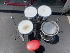 Vintage Drums Ludwig Stainless Steel 5pc Drumset Kit Hollywood 1976 Wow  Rare 
