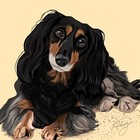 Original Custom Painting From Photo Pet Portrait Dog Cat Animal Digital Art