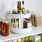 Copco Snack Turntable With Gray Liner And Non-slip Base