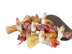 Chicken Figurine Vintage Set Of 5 As Is