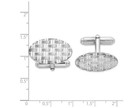 Mens Cuff Links In Sterling Silver