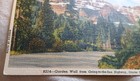 Glacier Nat   l Park Montana     Garden Wall Going To The Sun Hwy     Linen Postcard 