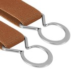 Buyless Fashion Kids Baby Adjustable Elastic Stretch Belt Silver Twisted Buckle