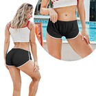 2pack Womens Summer Yoga Shorts Booty Beach Sport Gym Fitness Workout Hot Pants