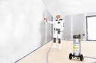 Portable Paint And Plaster Device     Stainless Steel Tank  Robust And Reliable