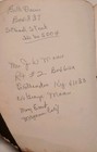 1944 Slaughter Family Bible  br1133d 