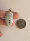 Natural Burmese Jadeite Jade Pendant Crab Claw
