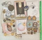 Vintage - Now 42 Piece Lds Church Jewelry Lot - Torch Pendant Pins Necklaces  