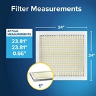 24x24x1 Air Filter Merv 5  6-pack Ac Furnace Hvac Filters For Home  Mpr 300