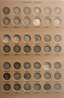 Liberty Barber Dime Collection In Dansco Album  Ag-vf  70 Coins