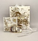 Christian Dior  Cd Logo Gold Brooch Pin  Vip Gift  W gift Bag   Box