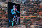 Color Changing Holographic Poster Of Ozzy Randy Rhoads Guitar 16 x24  Van Halen