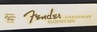 1962 1961 1960 1963 Fender Stratocaster Perfect  Old Style Waterslide Decal Rare