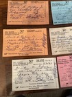 9 Maine Non Resident Fishing License From 1952-1971